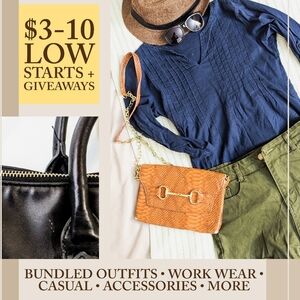 LIVE SHOW - Like to be notified 📣 $20+ High MSRP Designer Dresses @ 730pmPT